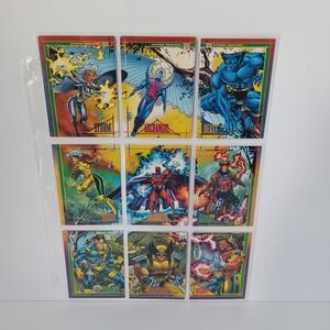 1993 SkyBox Marvel Universe‎ trading cards #109-117